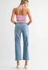 Just Black Olsen Light Wash Vintage Straight Jeans