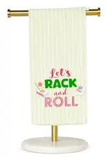 Let's Rack And Roll Hand Towel