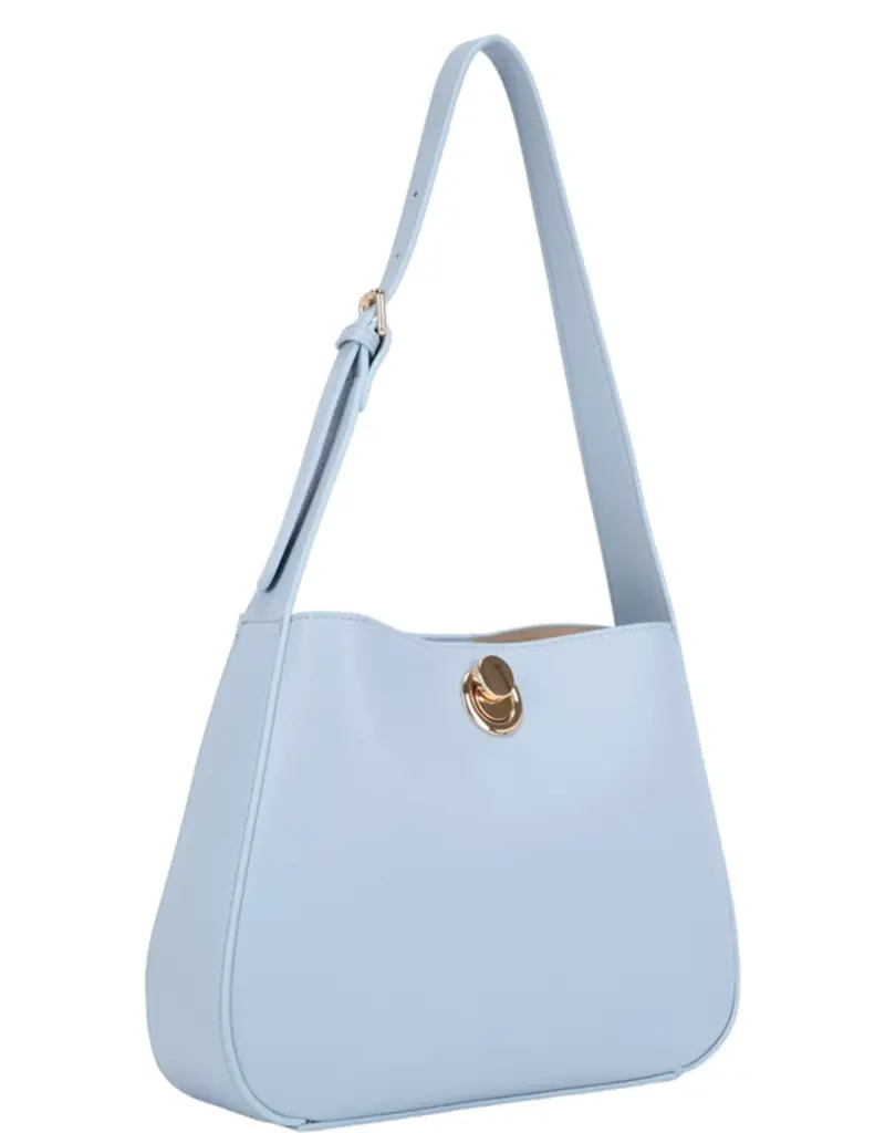 Tamara Metal Lock Shoulder Bag