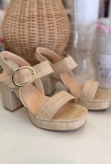 Tivola Woven Platform Heels