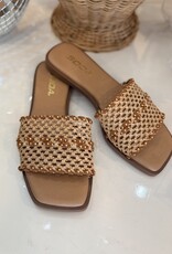Rawnie Woven Stud Slide Sandal
