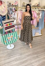 Modern Muse Polka Dot Midi Dress