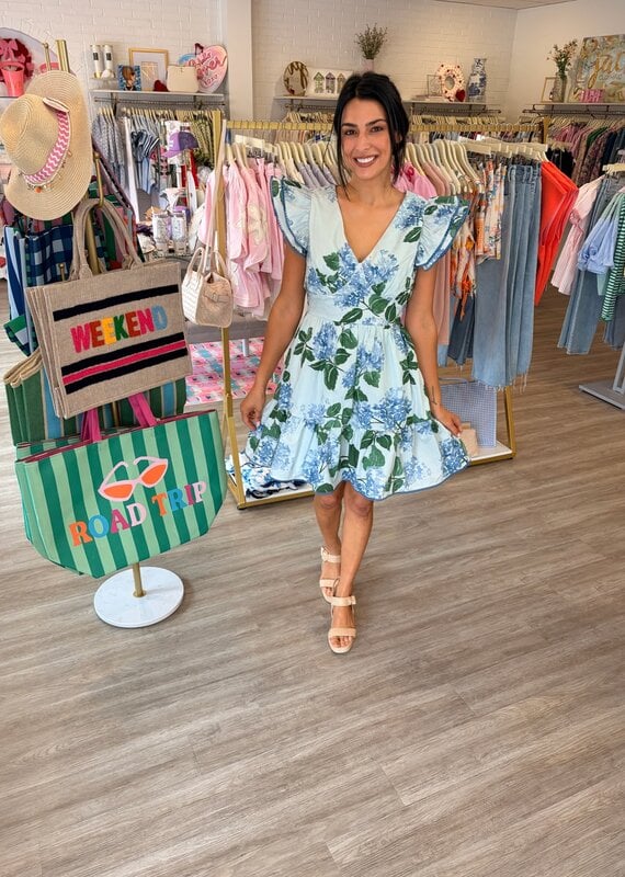 Sugar Lips Mirla Floral Ruffle Dress
