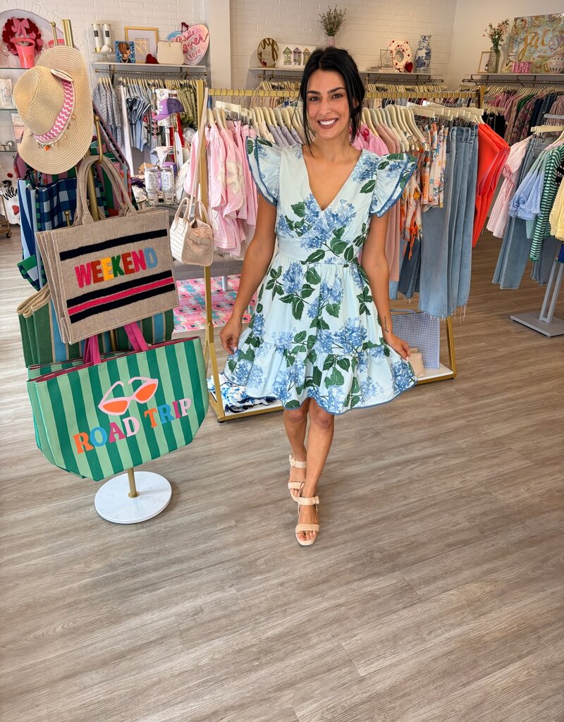 Sugar Lips Mirla Floral Ruffle Dress