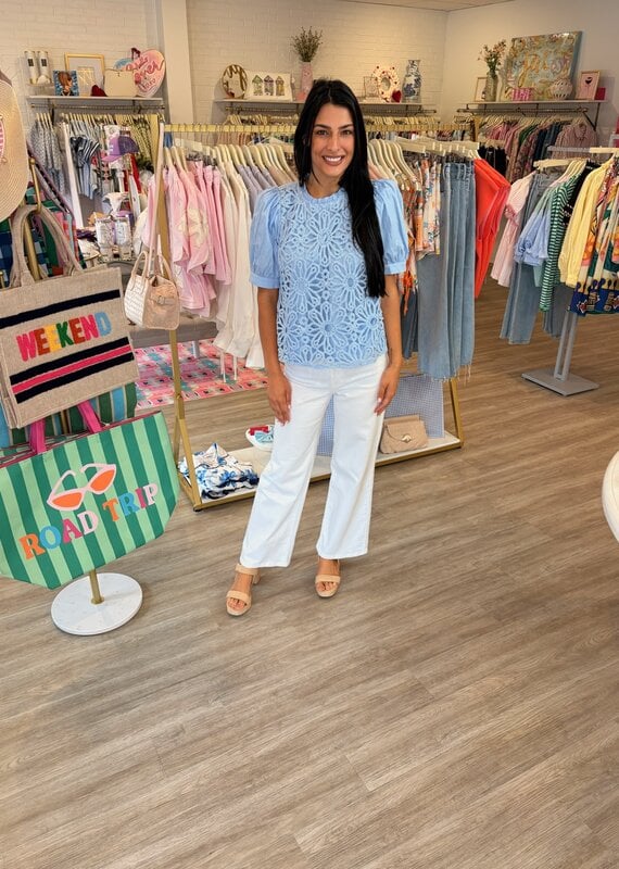 Elizabeth Textured Top