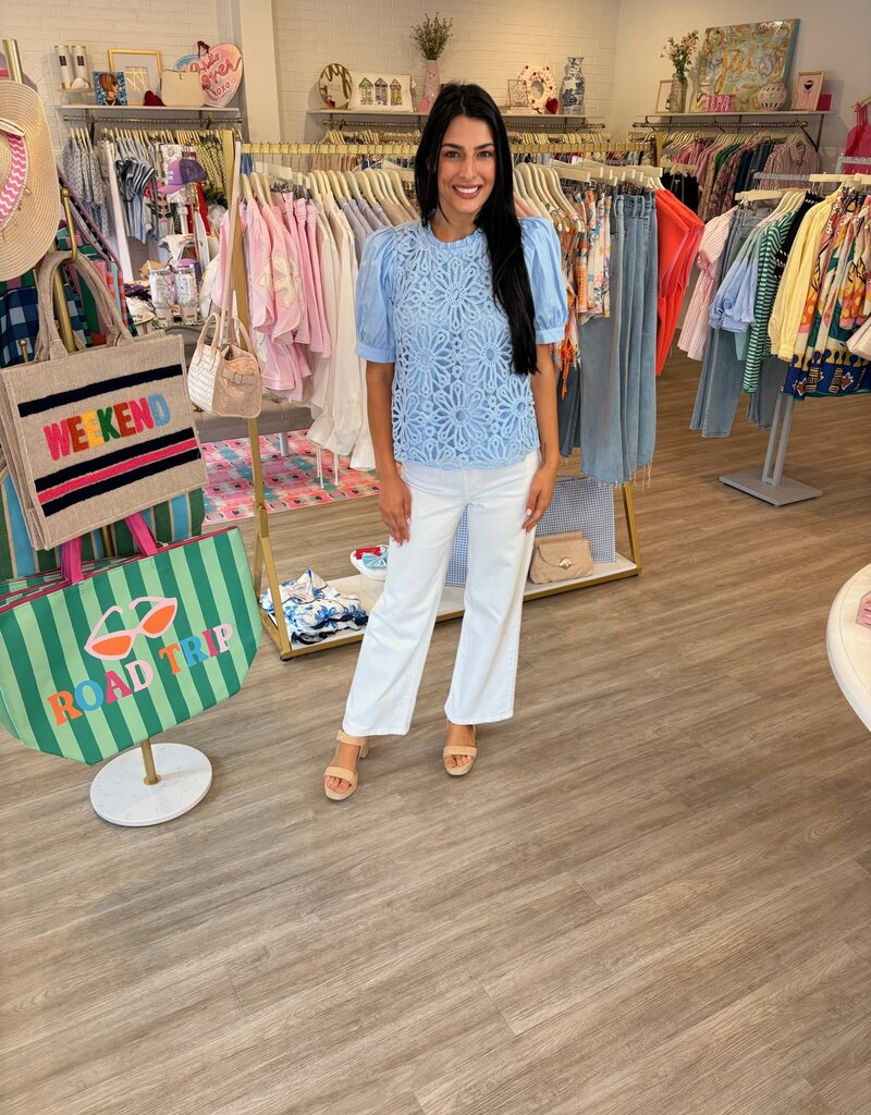 Elizabeth Textured Top