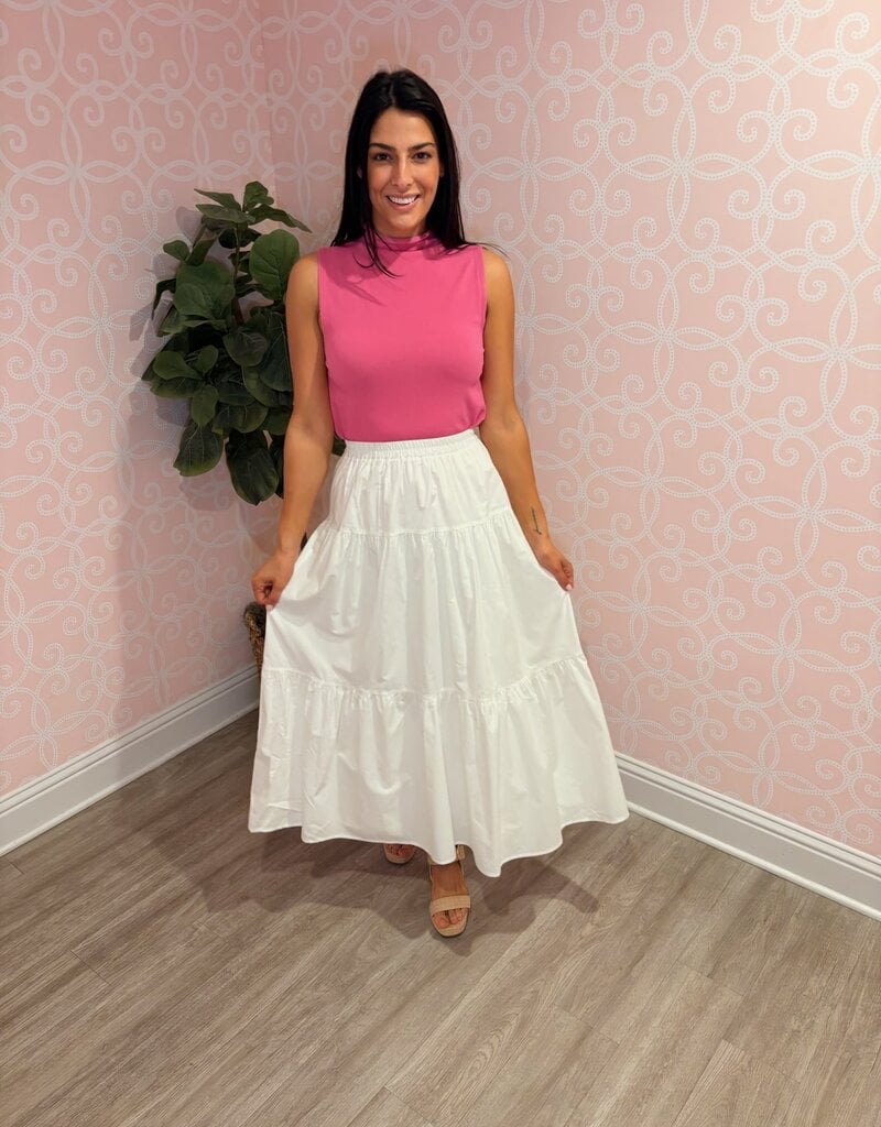 Unbothered Tiered Maxi Skirt