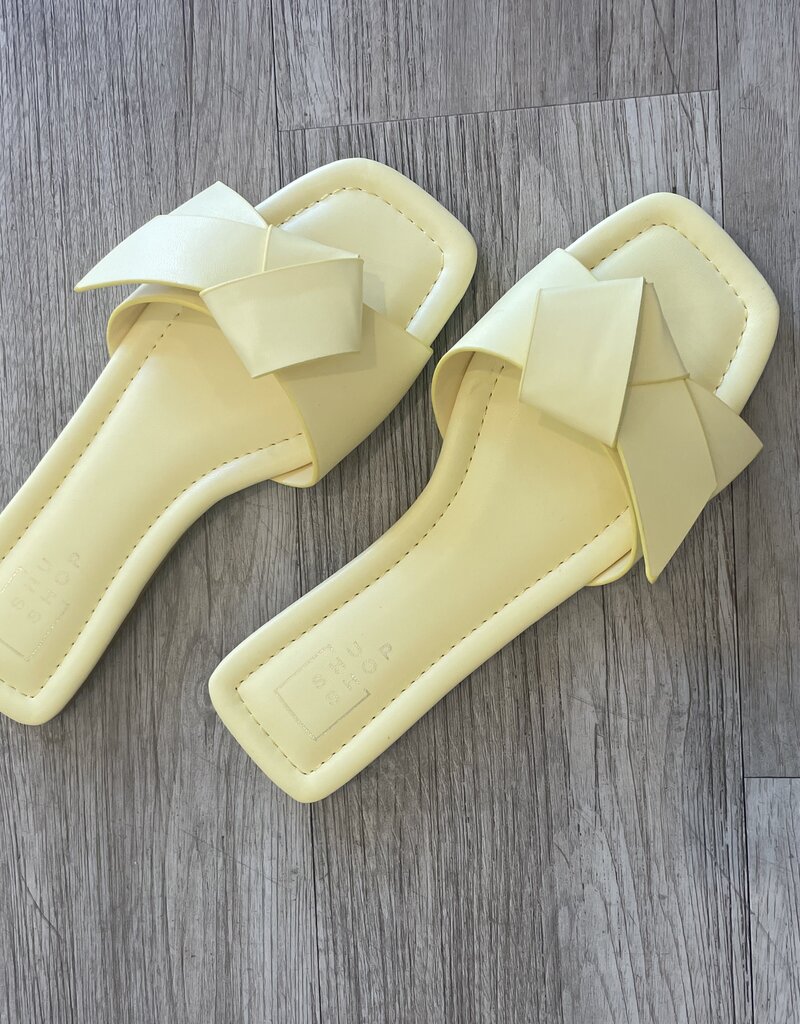 Shu Shop Diana Yellow Sandals