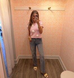 Fairytale 3D Flower Knit Top