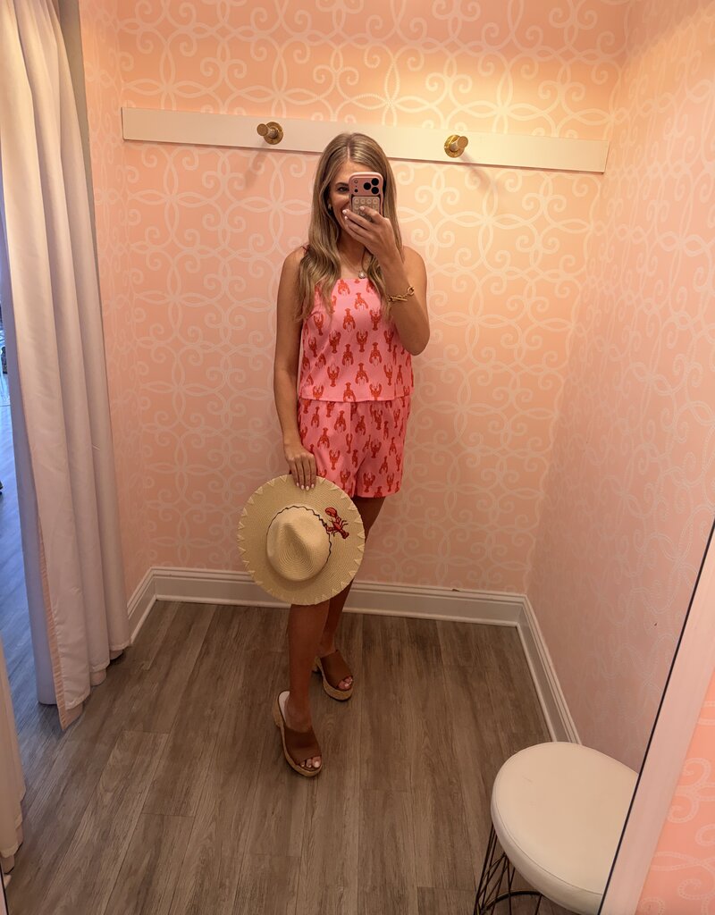 Lobster Printed Short Set