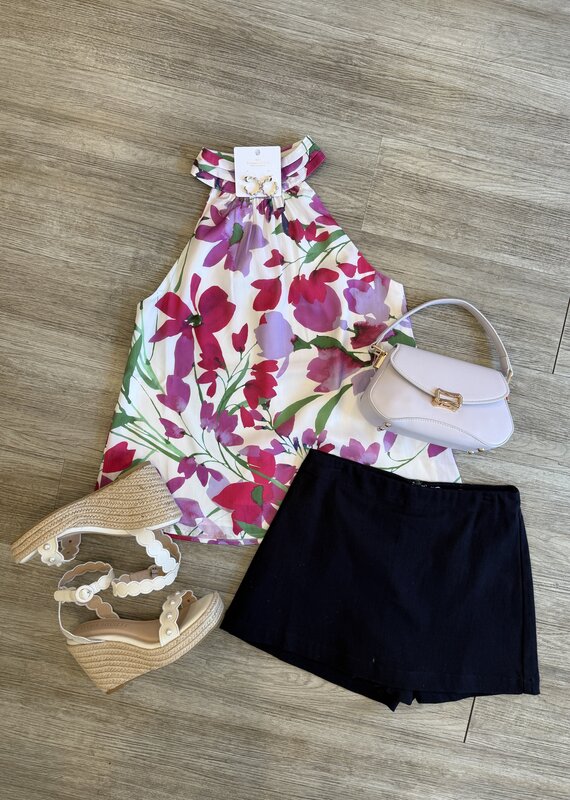 Kylie Halter Printed Top