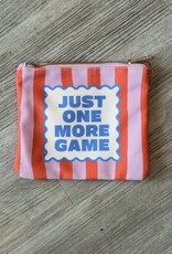 Mahjong Zipper Canvas Card Pouch