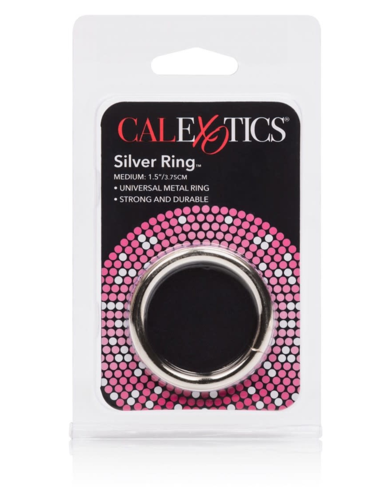CALEXOTICS CALEXOTICS - ALLOY METALLIC RING - MEDIUM 1.5"X3.75CM