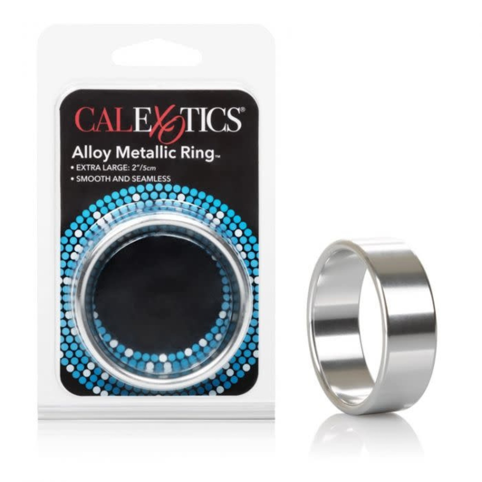 CALEXOTICS CALEXOTICS - ALLOY METALLIC RING - XLARGE 2"