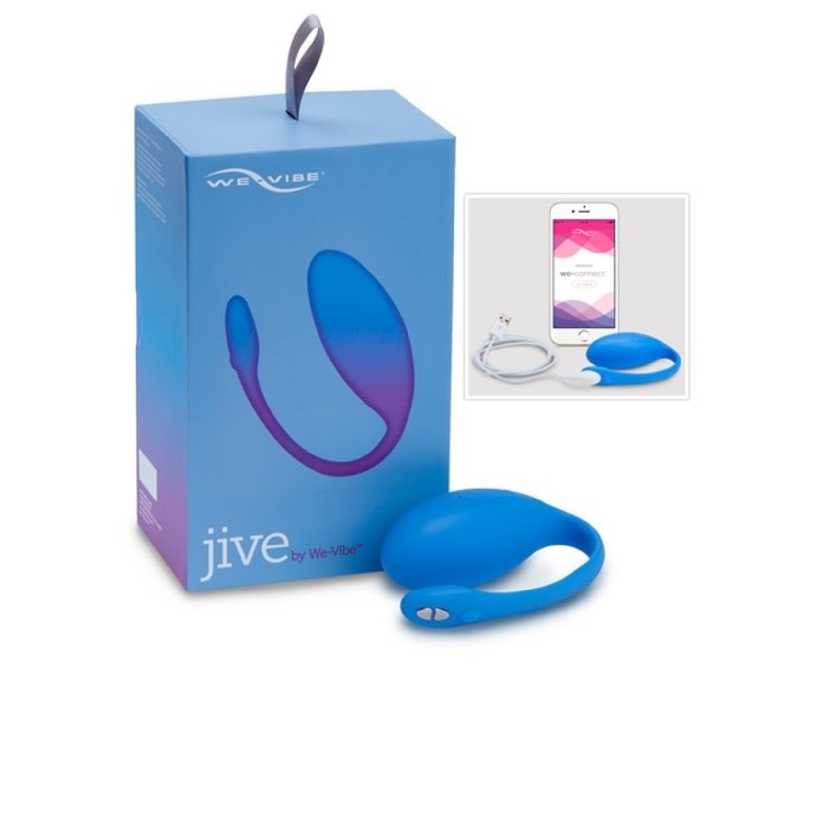 WE-VIBE WE VIBE JIVE VIBRATING EGG - BLUE