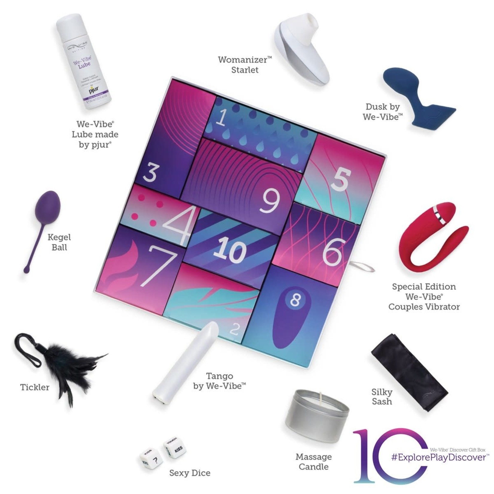 WE-VIBE WE VIBE DISCOVER GIFT BOX - ANNIVERSARY COLLECTION