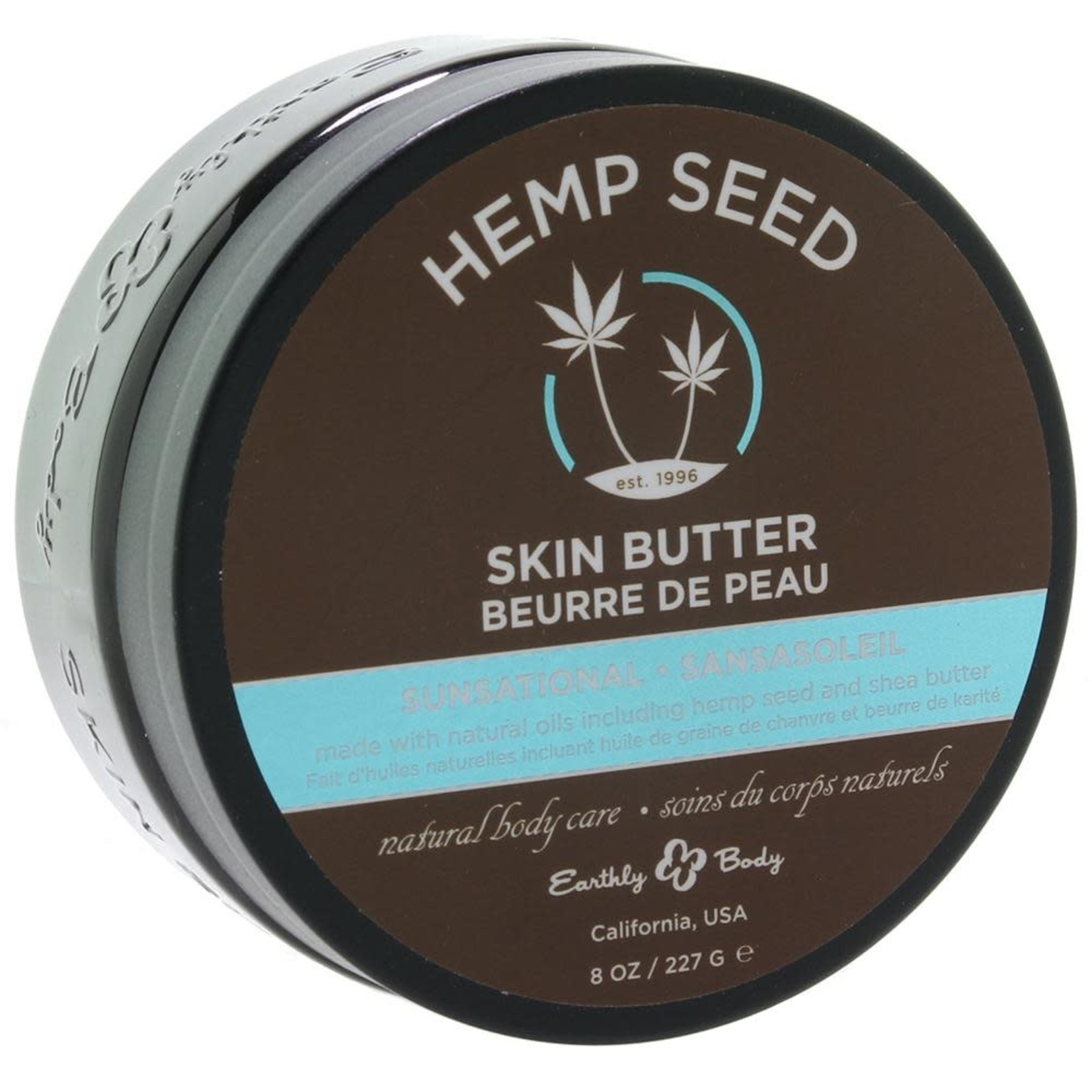 EARTHLY BODY EARTHLY BODY - HEMP SEED SKIN BUTTER - SUNSATIONAL - 8OZ/227G