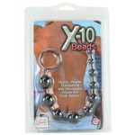 CALEXOTICS CALEXOTICS - X-10 ANAL BEADS - BLACK