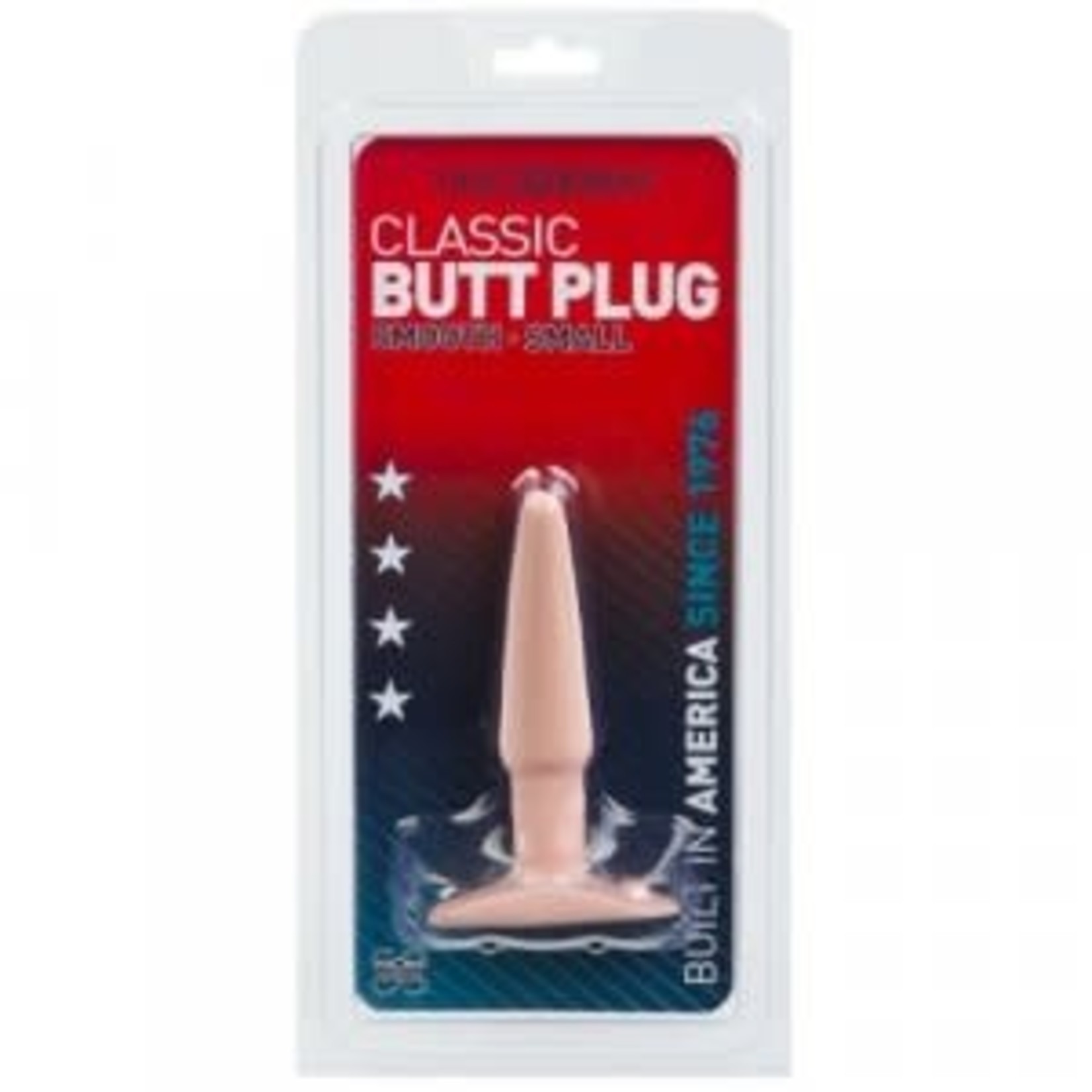 DOC JOHNSON THE CLASSIC - BUTT PLUG SMOOTH SMALL WHITE