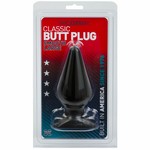 DOC JOHNSON DOC JOHNSON - CLASSIC BUTT PLUG - LARGE - BLACK