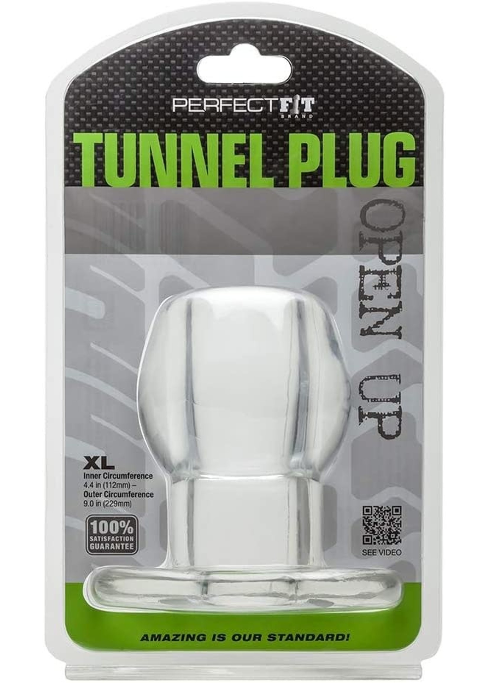 PERFECT FIT TUNNEL PLUG - XL - CLEAR