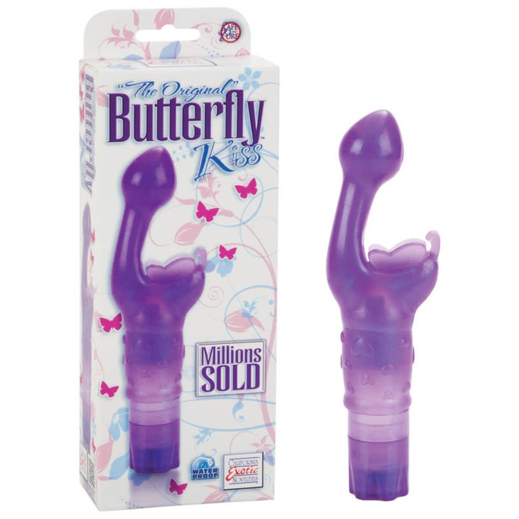 CALEXOTICS CALEXOTICS - THE ORIGINAL BUTTERFLY KISS VIBE - PURPLE