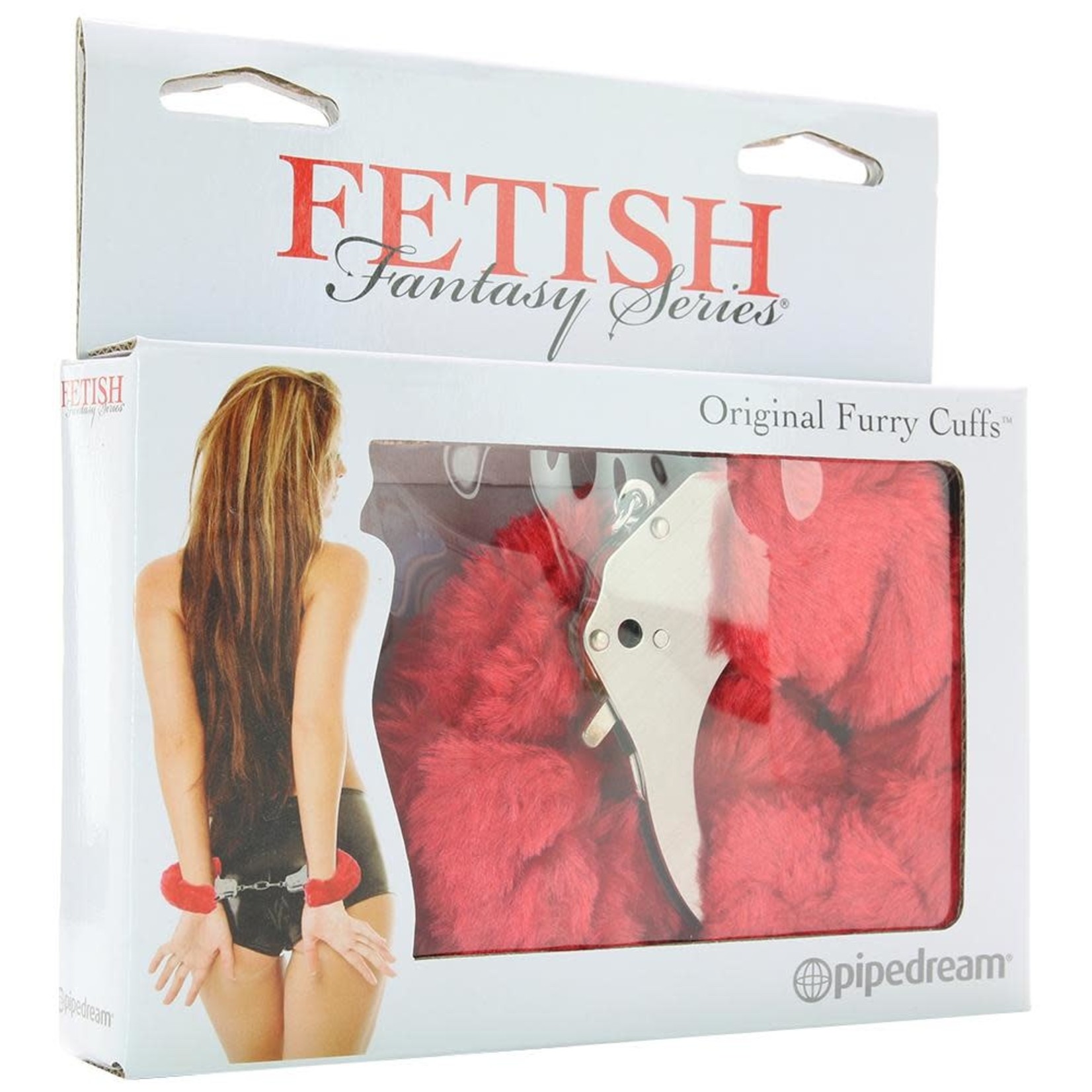 FETISH FANTASY FETISH FANTASY - FURRY CUFFS - RED