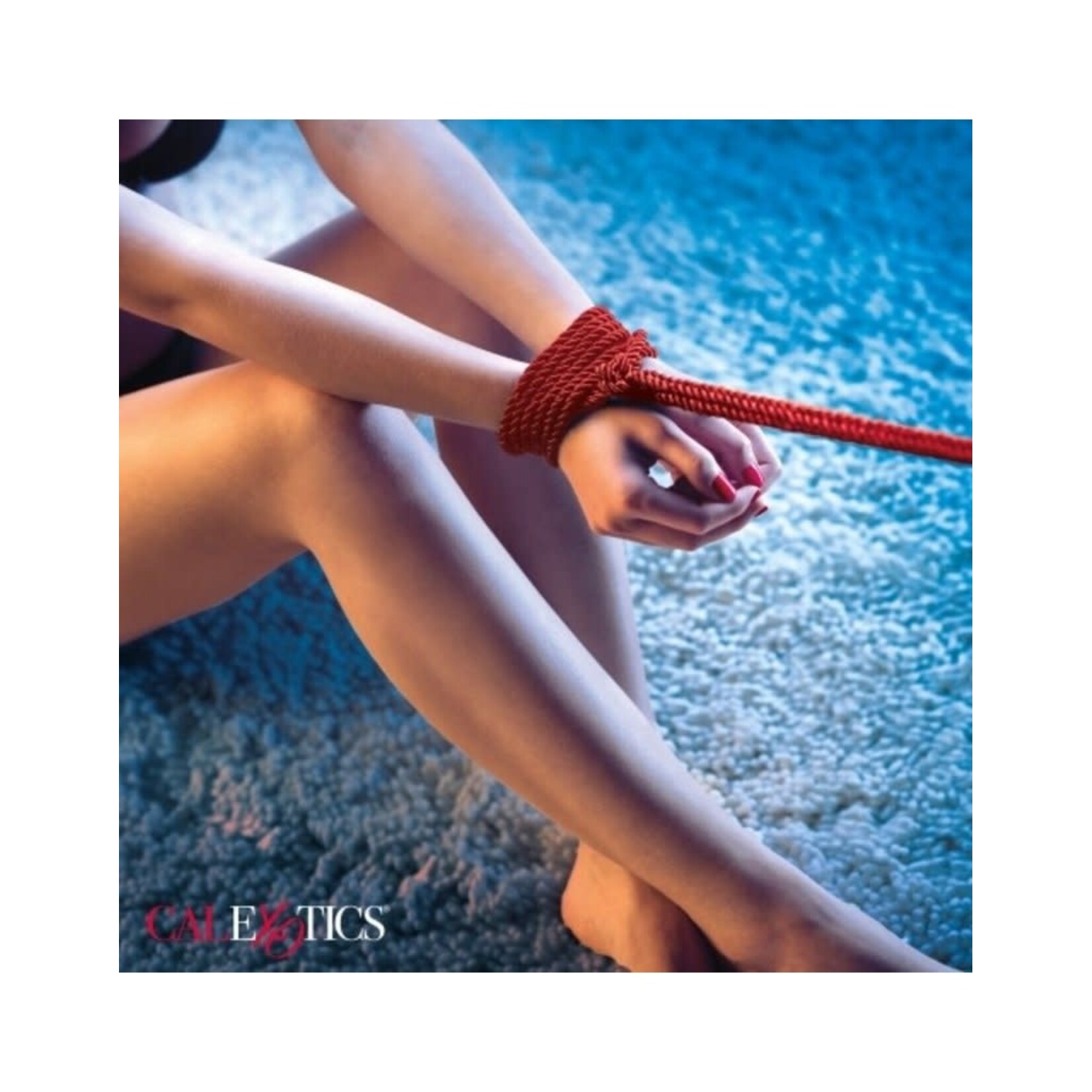 CALEXOTICS CALEXOTICS - SCANDAL BDSM ROPE 10M - RED