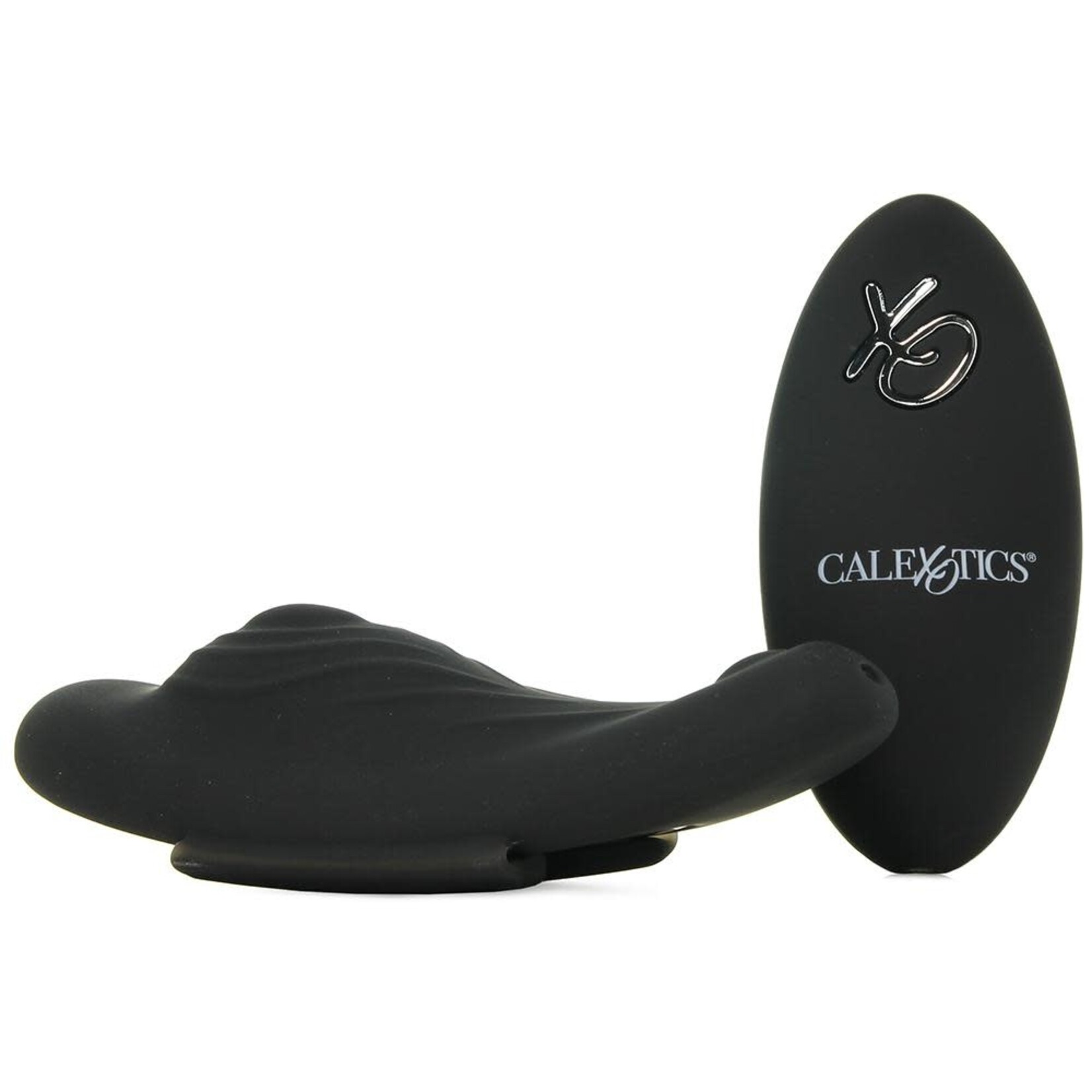 CALEXOTICS LOCK-N-PLAY REMOTE PANTY TEASER BLACK