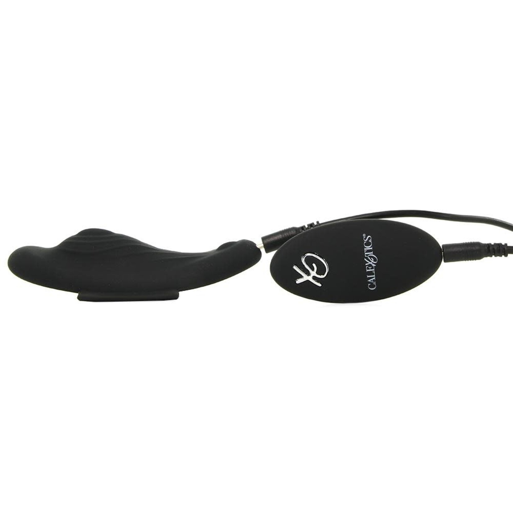 CALEXOTICS LOCK-N-PLAY REMOTE PANTY TEASER BLACK