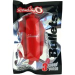 SCREAMING O SCREAMING O - SOFT TOUCH BULLETS 3+1 SPEED - RED