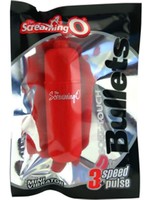 SCREAMING O SCREAMING O - SOFT-TOUCH BULLET - RED