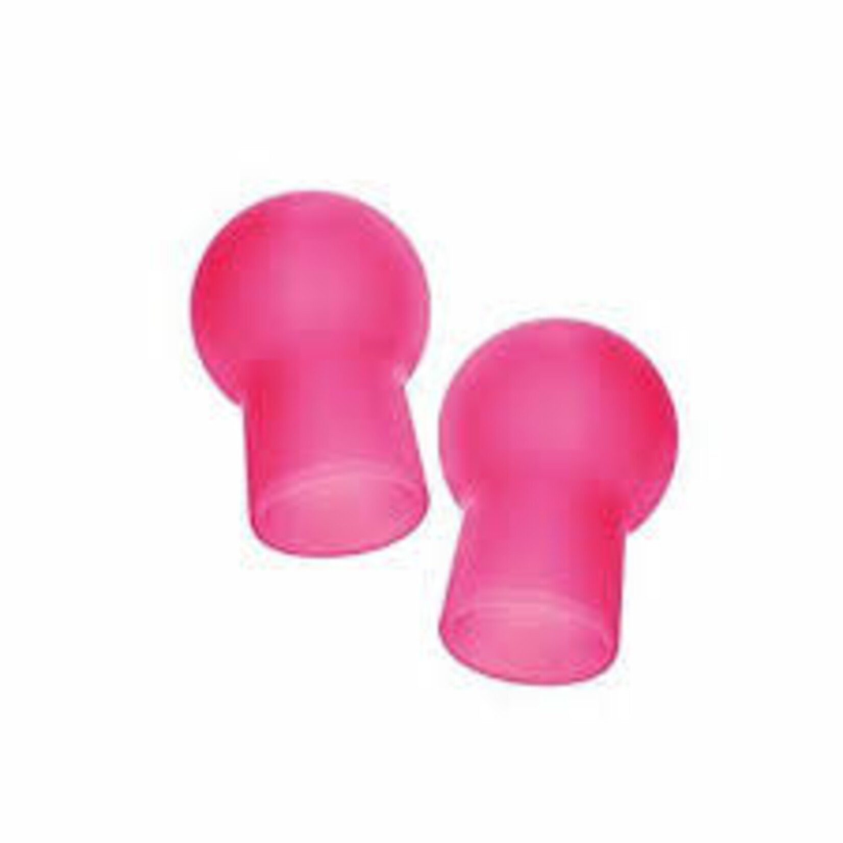 CALEXOTICS CALEXOTICS - NIPPLE PLAY - SILICONE ADVANCED NIPPLE SUCKERS - PINK