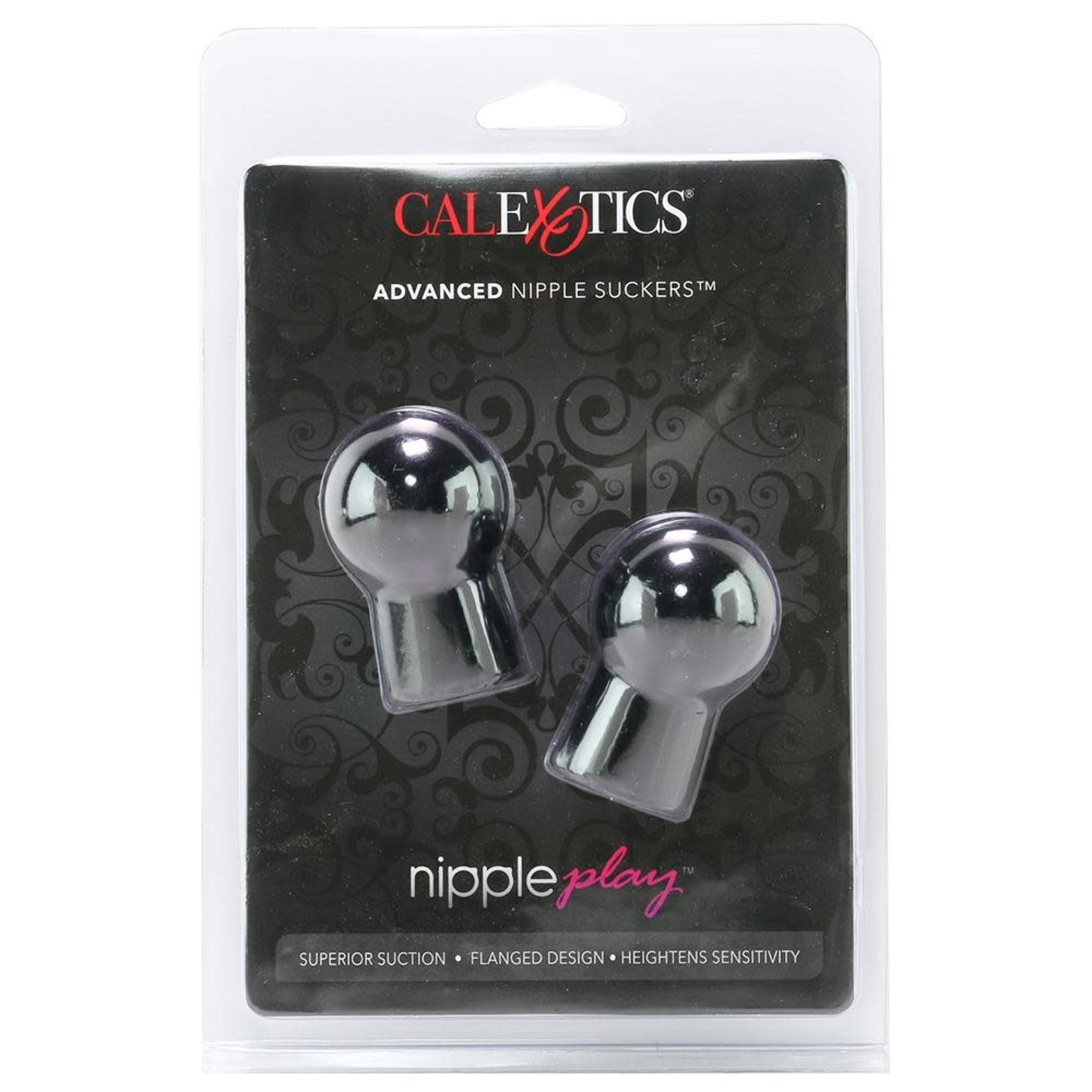 CALEXOTICS CALEXOTICS - NIPPLE PLAY - ADVANCED NIPPLE SUCKERS - BLACK