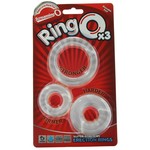 SCREAMING O SCREAMING O - RING OX3 SUPER STRETCHY RINGS - CLEAR