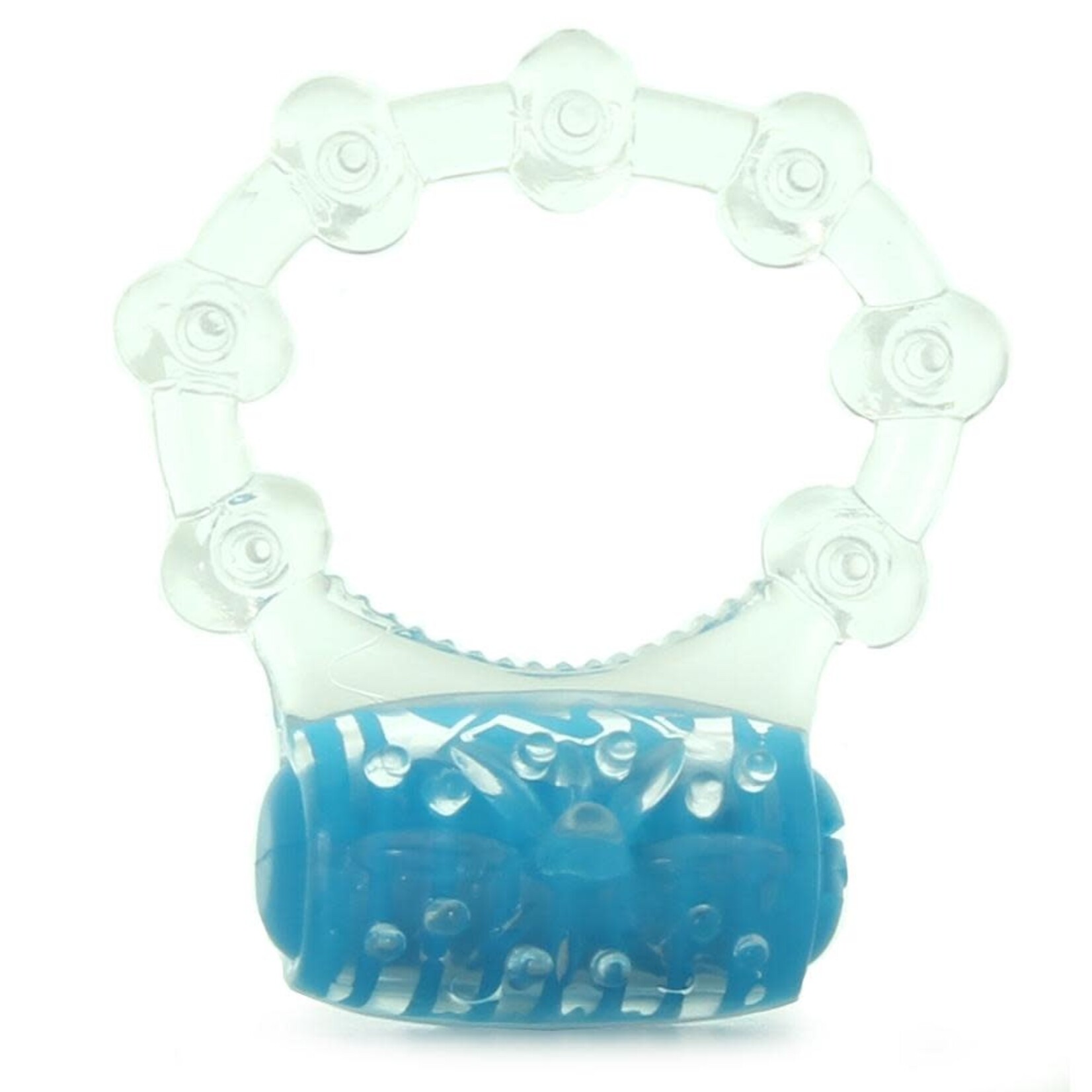 SCREAMING O SCREAMING O - COLOR POP QUICKIE VIBE RING - BLUE