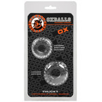 OXBALLS OXBALLS - TRUCKT COCK RING SET - CLEAR