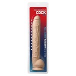DOC JOHNSON DOC JOHNSON - DICK RAMBONE REALISTIC LARGE - WHITE