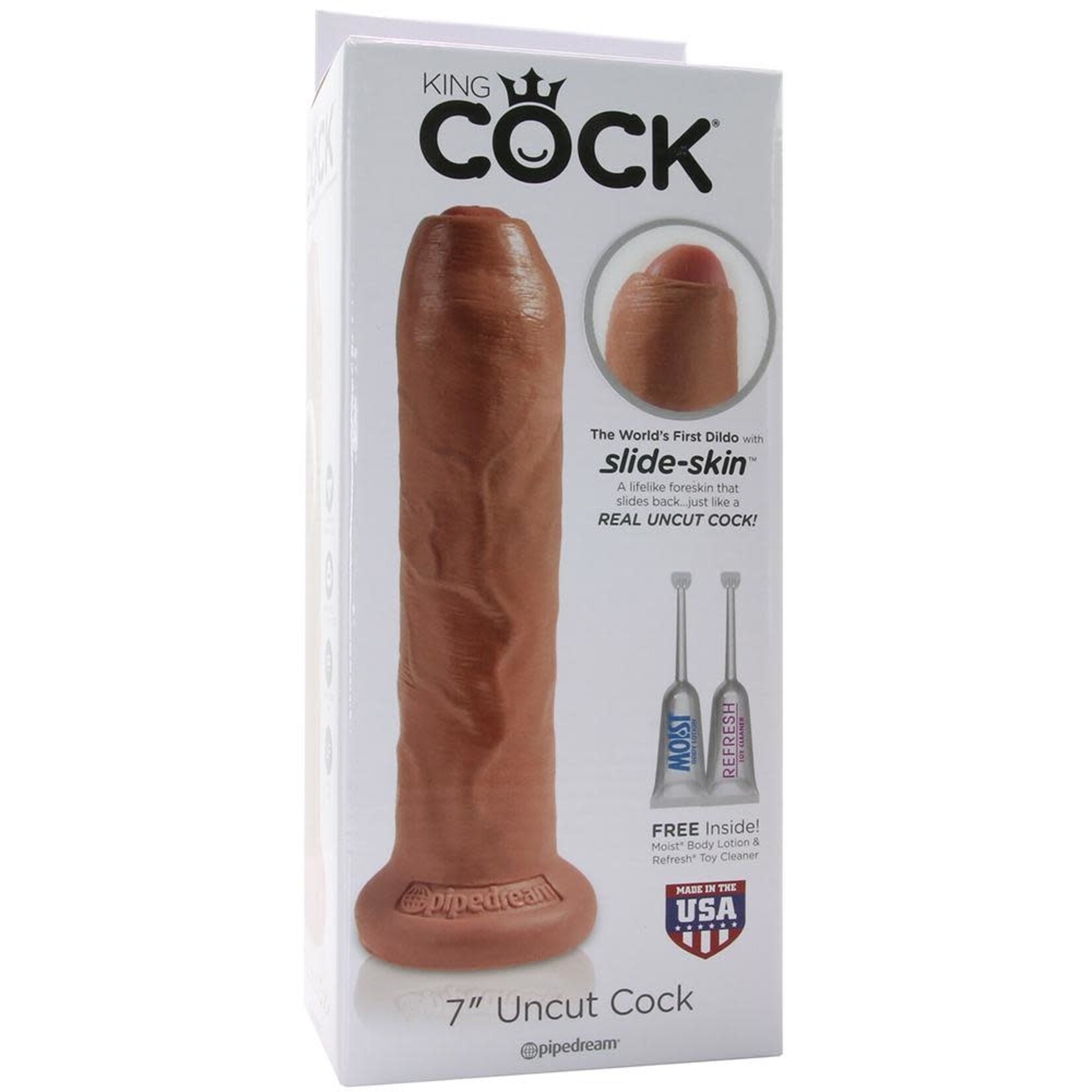 KING COCK KING COCK 7" UNCUT LIGHT