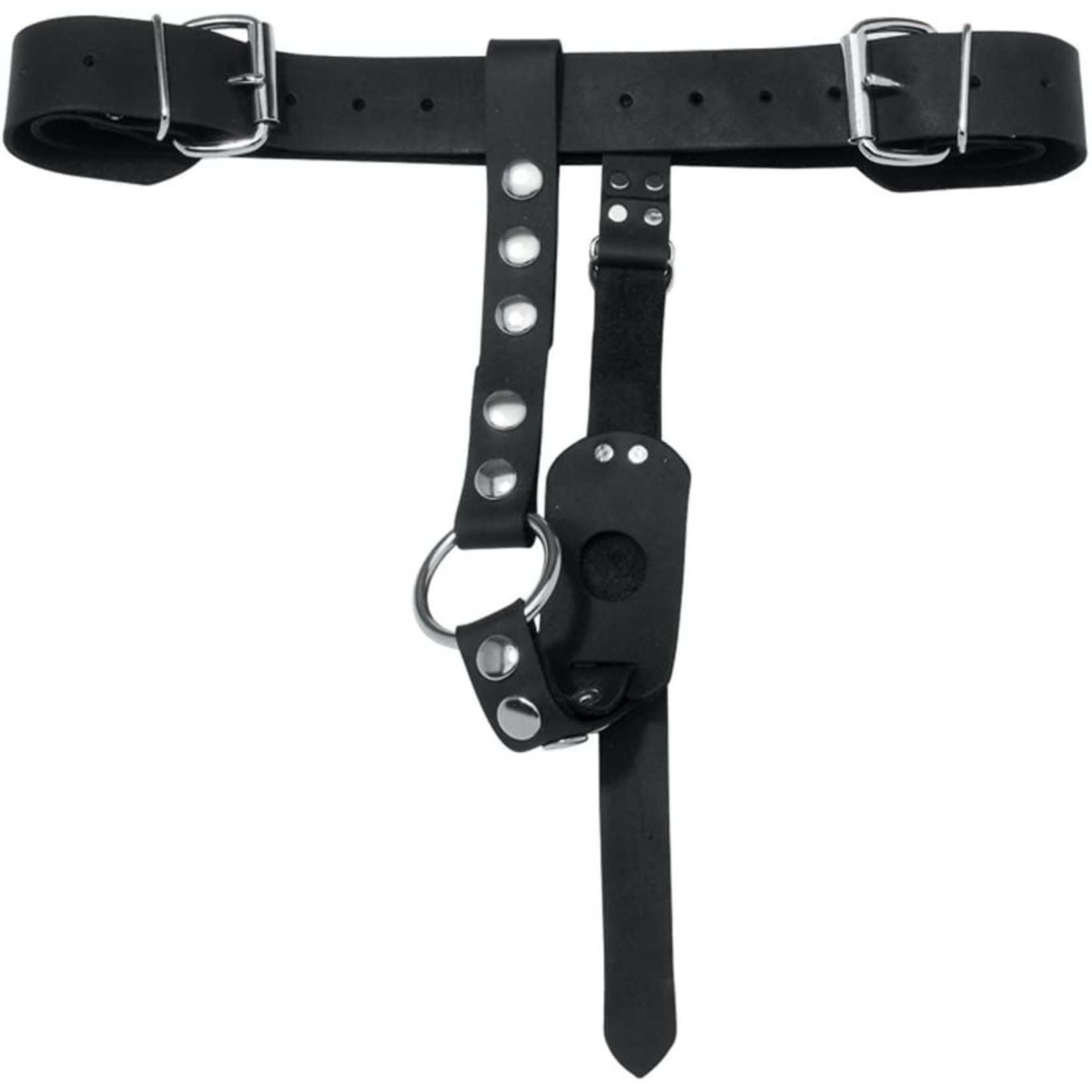 HARNESS WITH COCKRING & BUTT PLUG USE