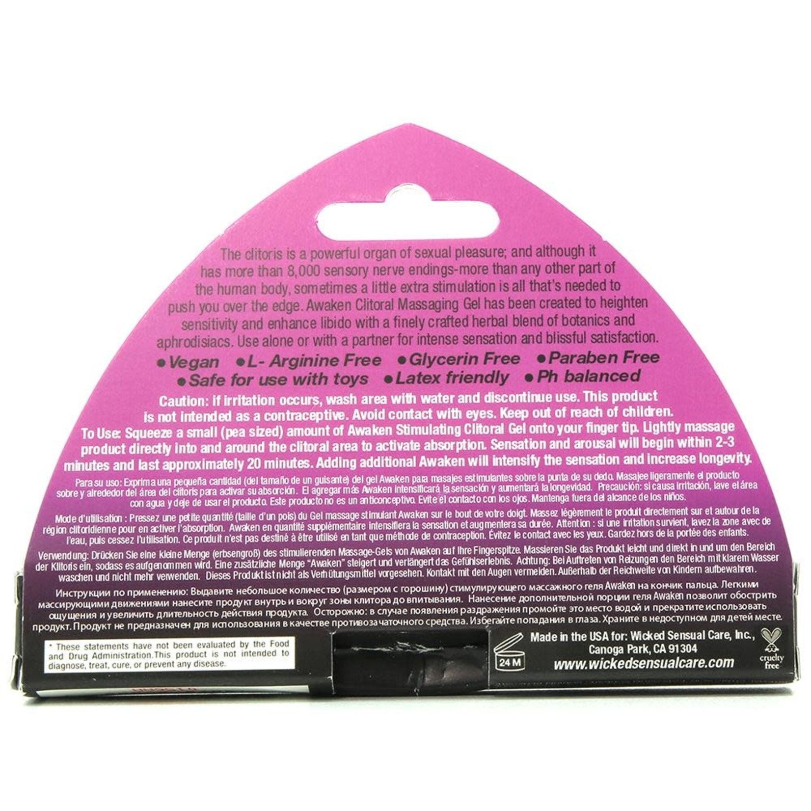 WICKED - AWAKEN STIMULATING CLITORAL GEL 8.6ML