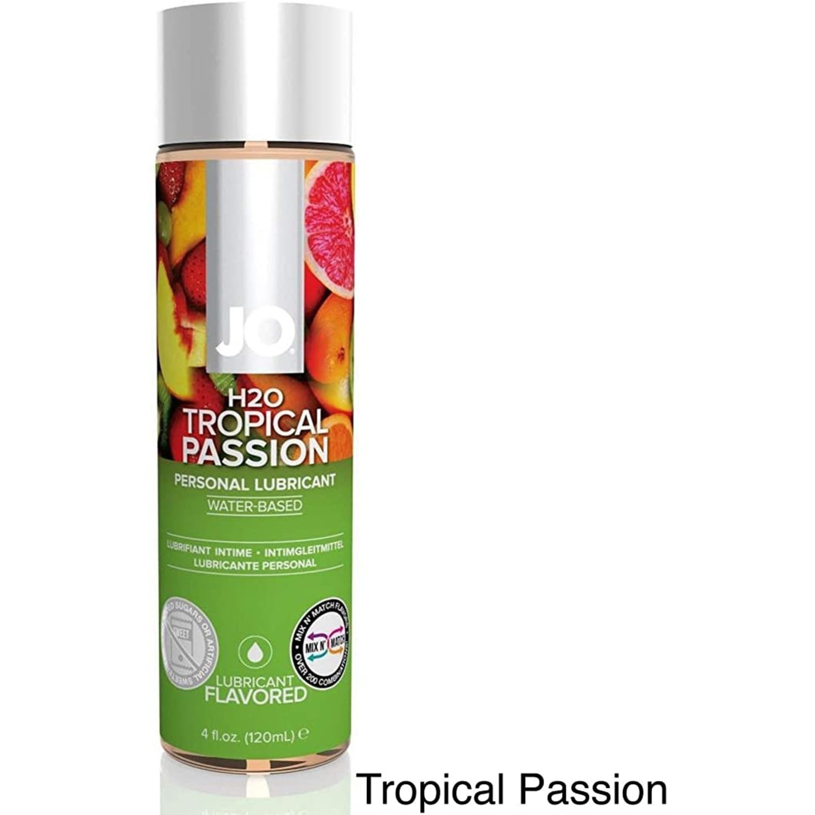 SYSTEM JO JO - H2O - FLAVOURED LUBRICANT - TROPICAL PASSION - 4 oz