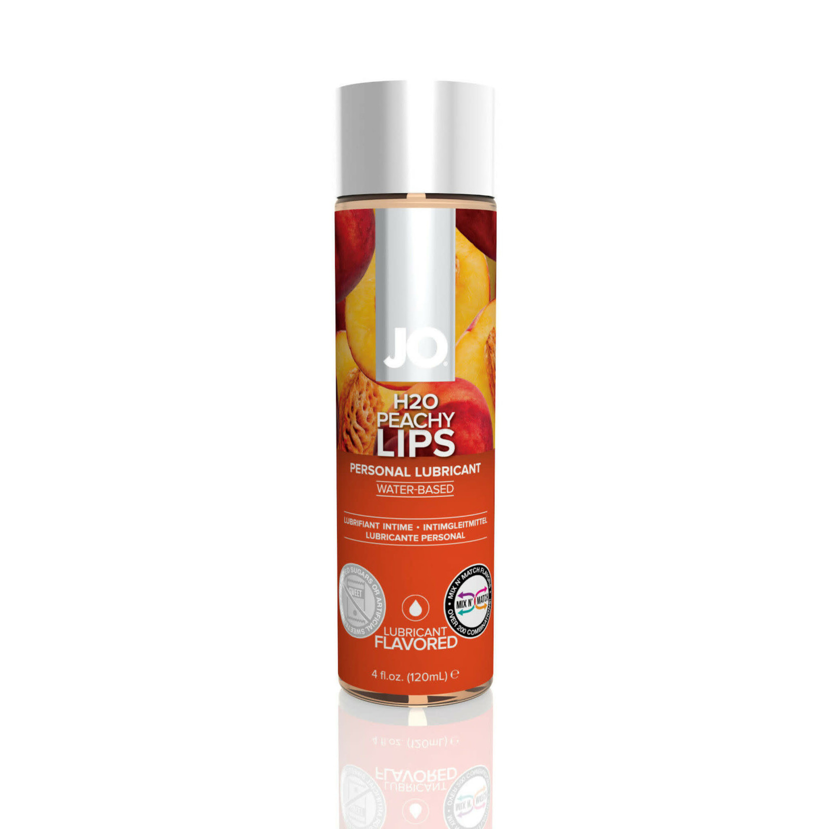 SYSTEM JO JO - H2O - FLAVOURED LUBRICANT - PEACHY LIPS - 4 oz