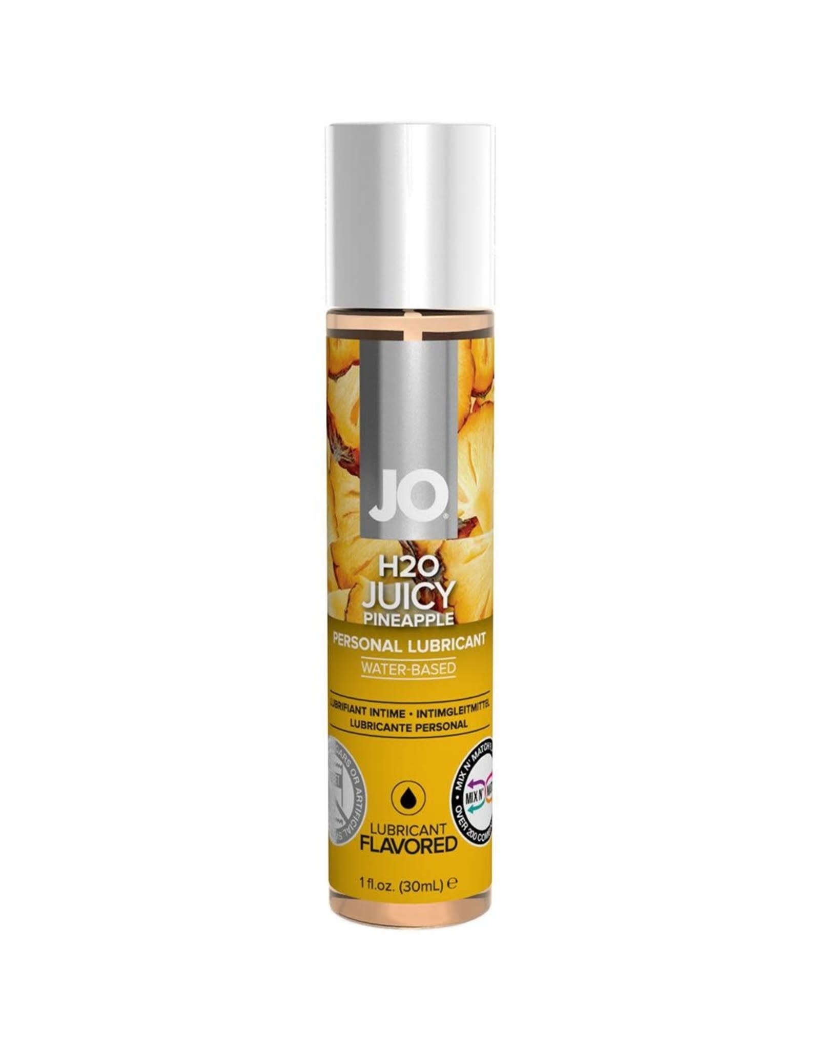 SYSTEM JO JO - H2O - FLAVOURED LUBRICANT - JUICY PINEAPPLE - 1 oz