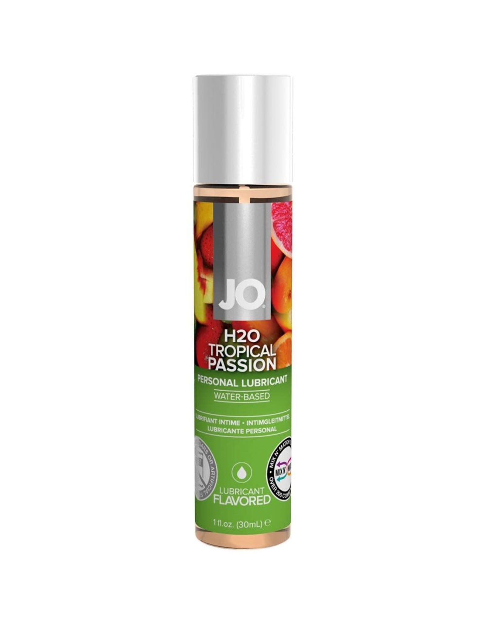 SYSTEM JO JO - H2O - FLAVOURED LUBRICANT - TROPICAL PASSION - 1 oz