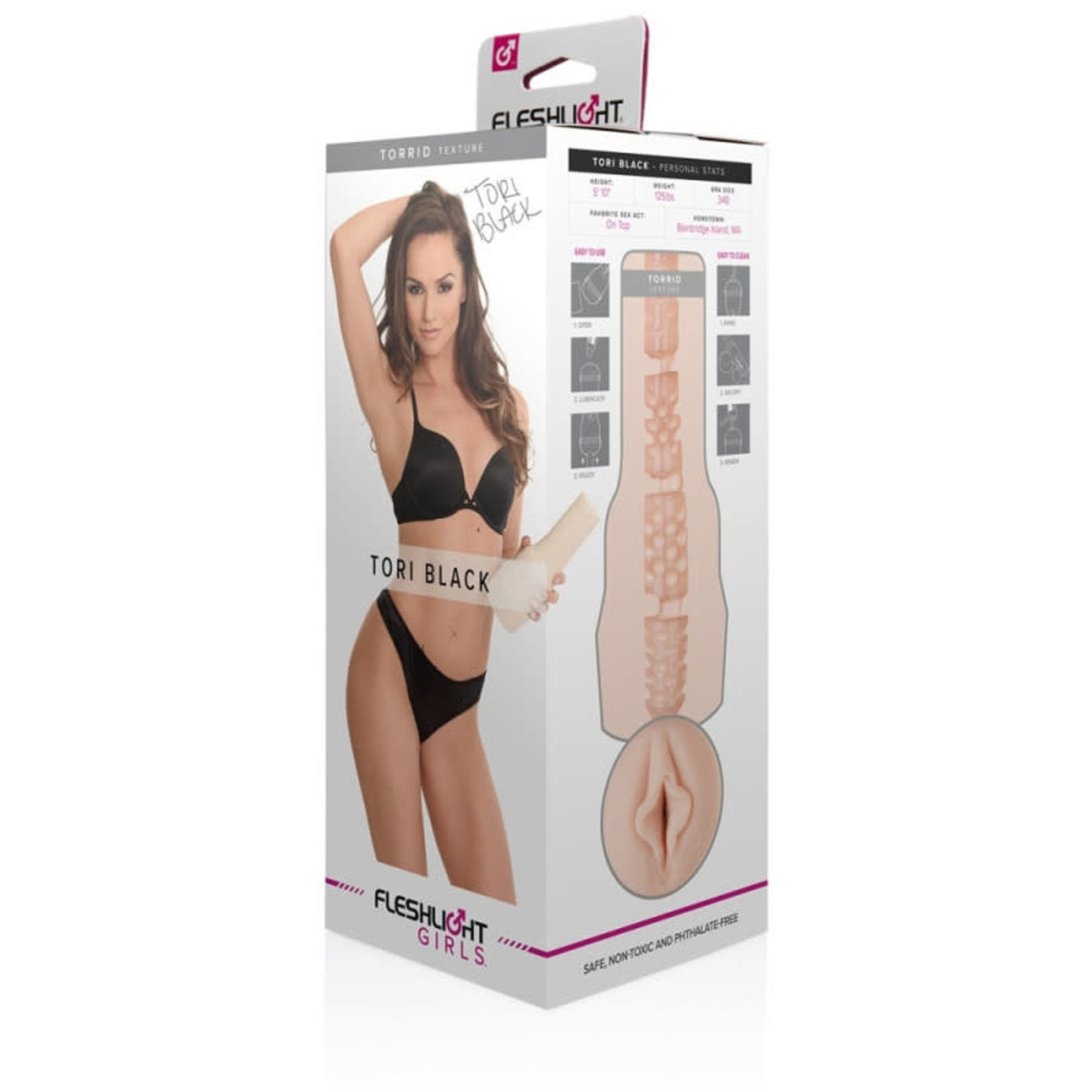FLESH-LIGHT FLESHLIGHT GIRLS TORI BLACK TORRID