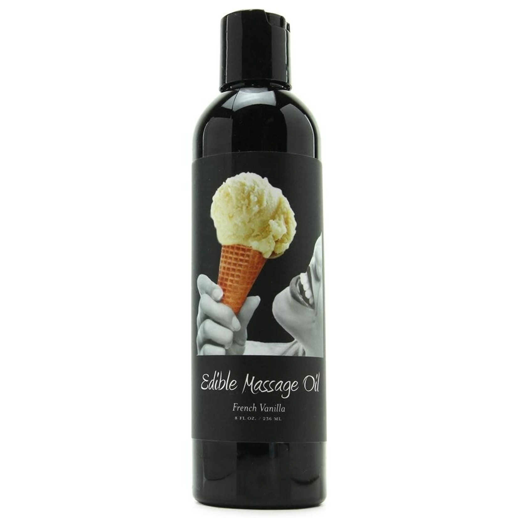 EARTHLY BODY EARTHLY BODY - EDIBLE MASSAGE OIL - FRENCH VANILLA - 8OZ