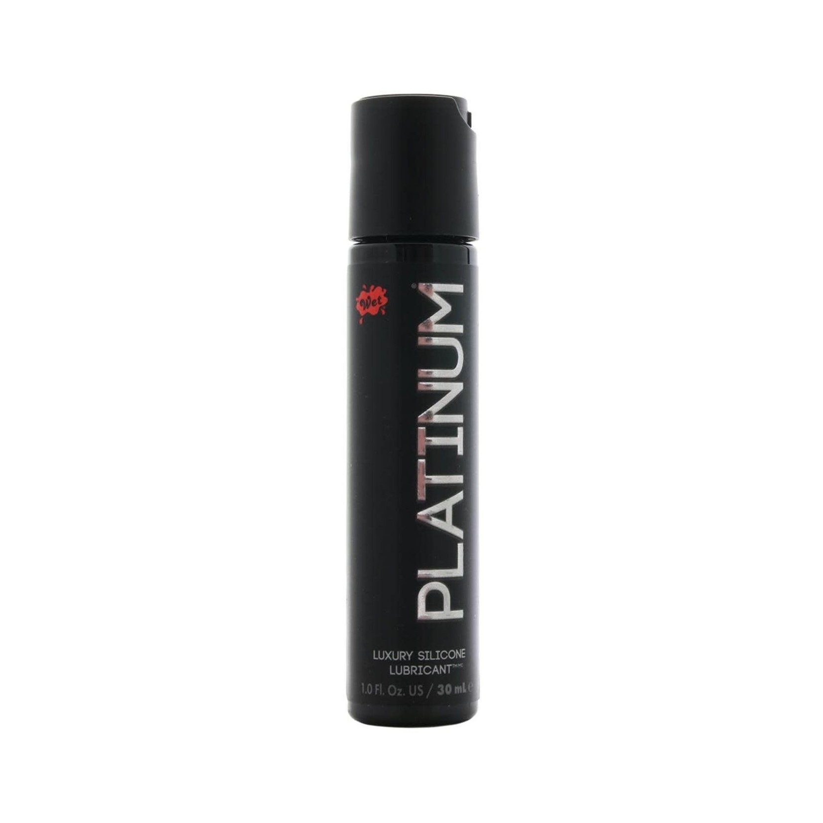 WET WET - PLATINUM - SILICONE LUBE - 1.OZ