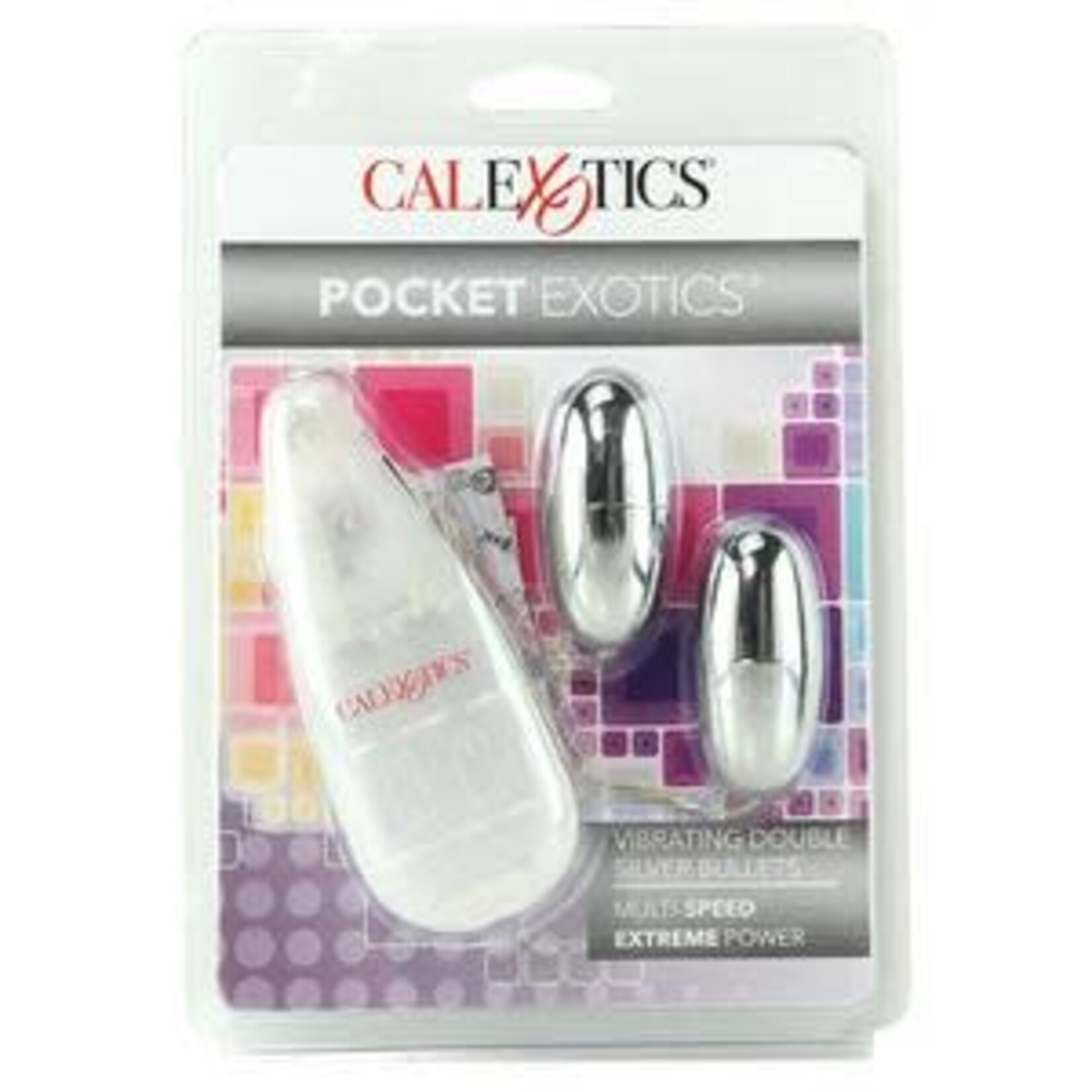 CALEXOTICS CALEXOTICS - POCKET EXOTICS - DOUBLE SILVER BULLET VIBE