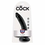 KING COCK KING COCK - 7" COCK - BLACK